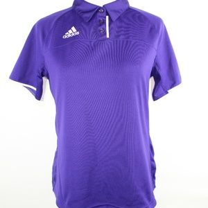 Adidas Climalite Women T Shirt Top Size M Purple